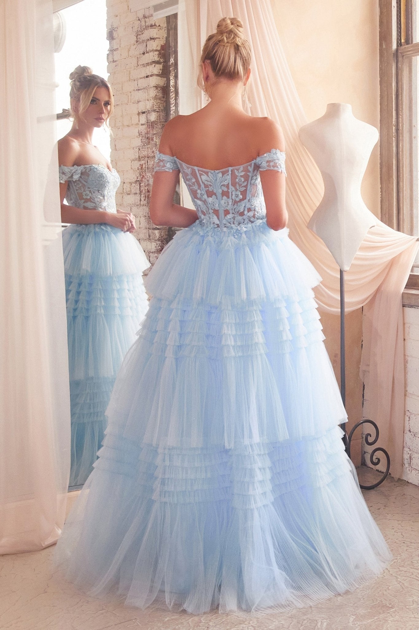 9315 - Ladivine by Cinderella Divine Dress - PROMPARTY