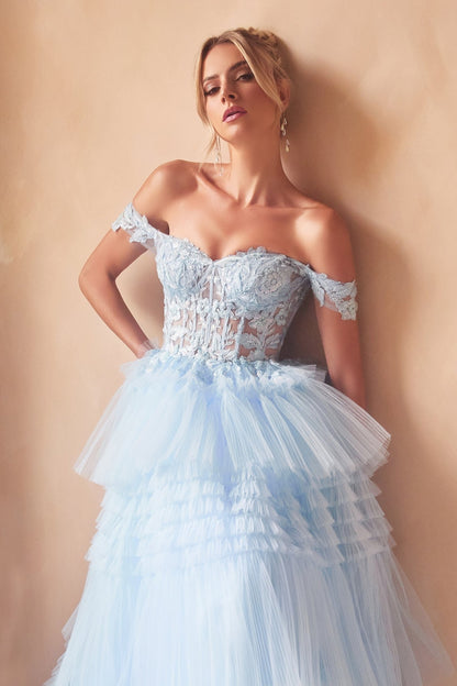 9315 - Ladivine by Cinderella Divine Dress - PROMPARTY