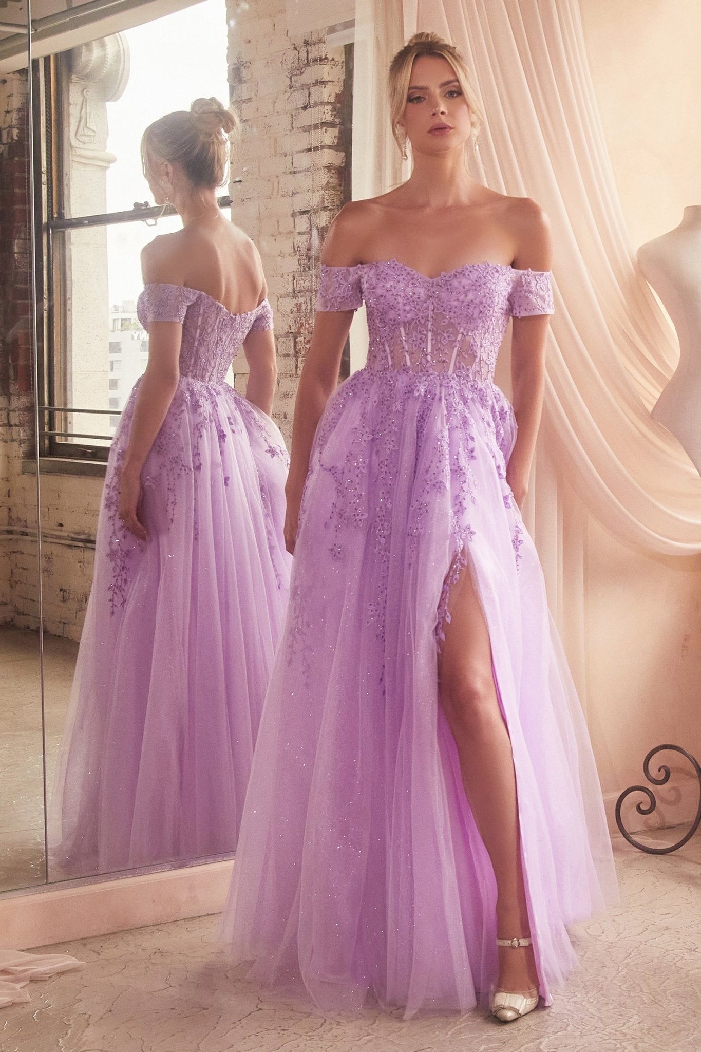 C154 - Ladivine by Cinderella Divine Dress - PROMPARTY