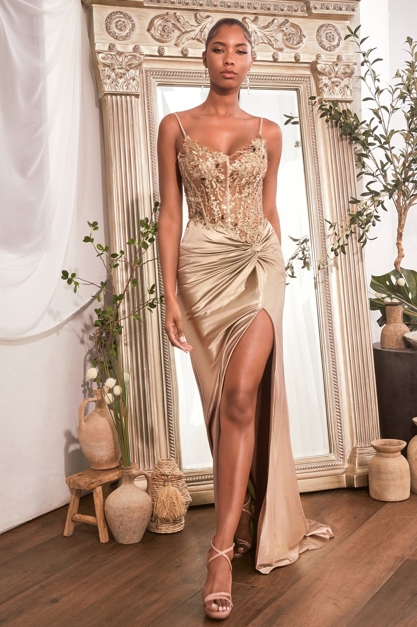 Cinderella Gold Dress