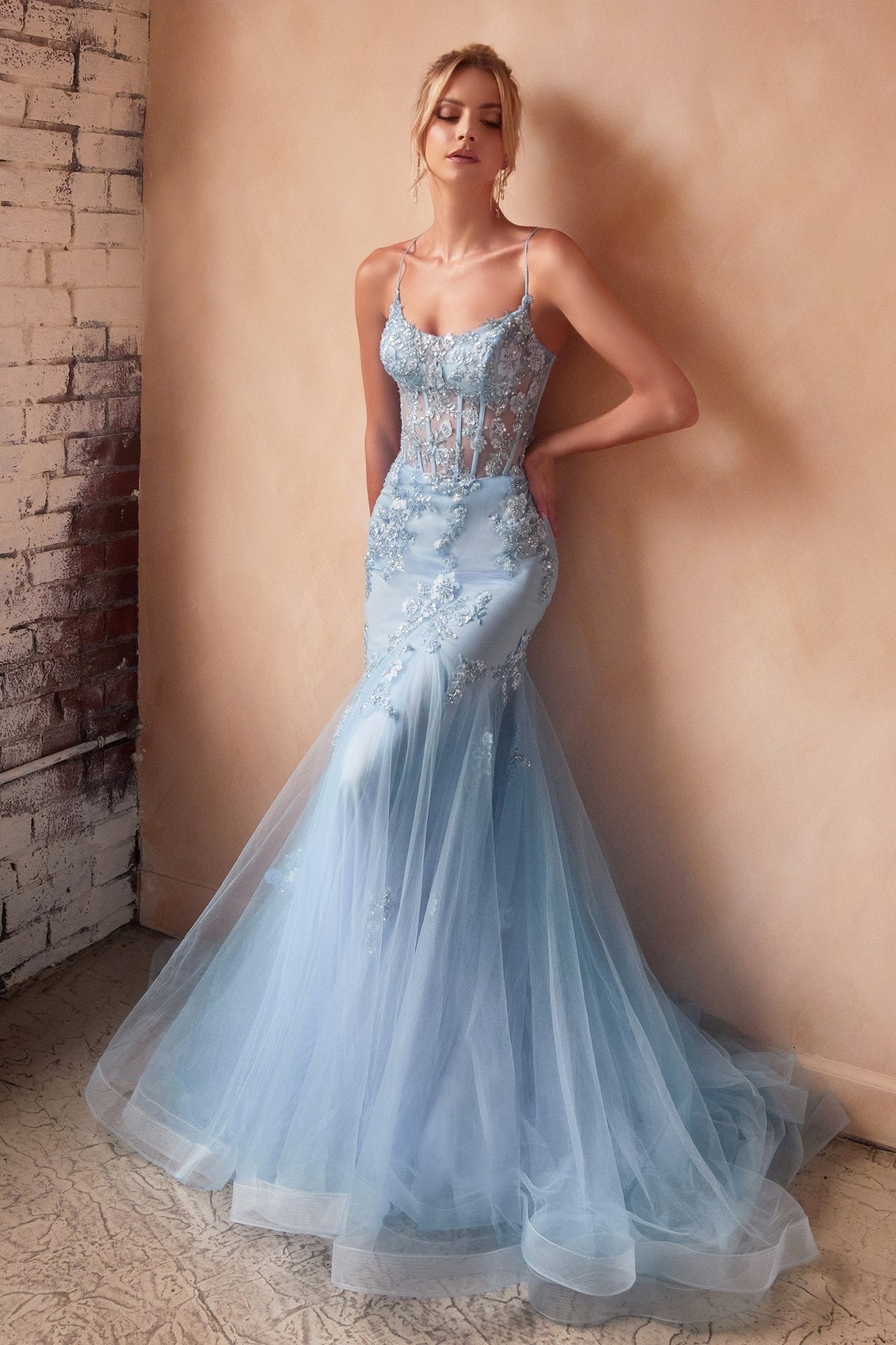 D145 - Ladivine by Cinderella Divine Dress - PROMPARTY