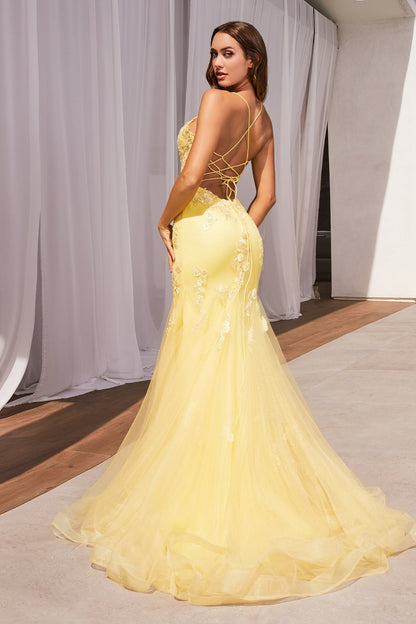 D145 - Ladivine by Cinderella Divine Dress - PROMPARTY