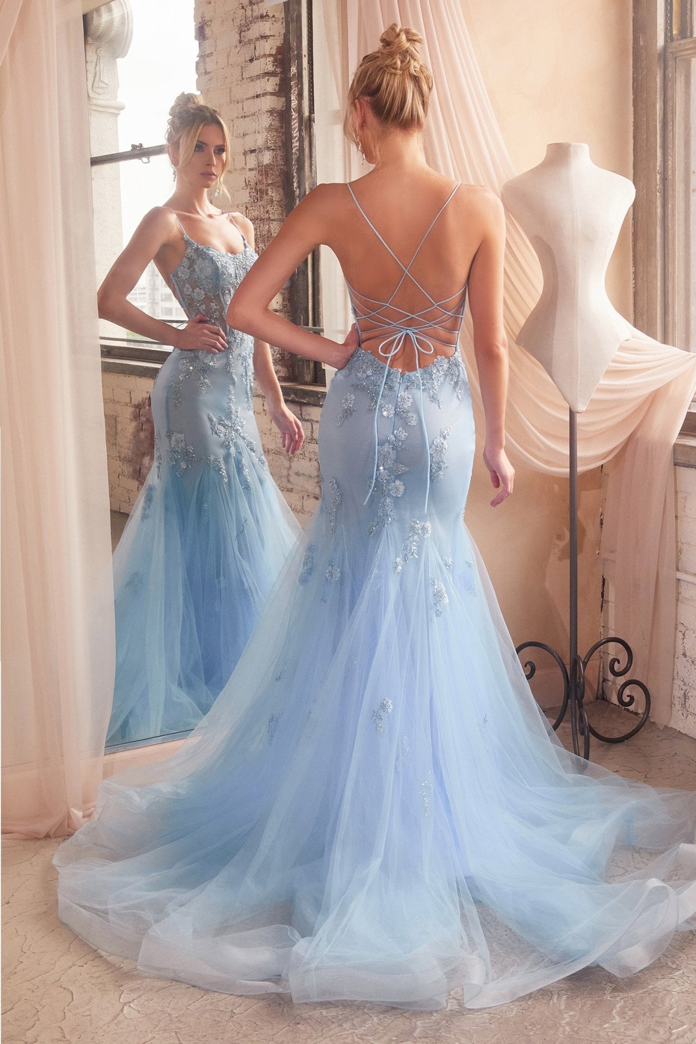 D145 - Ladivine by Cinderella Divine Dress - PROMPARTY