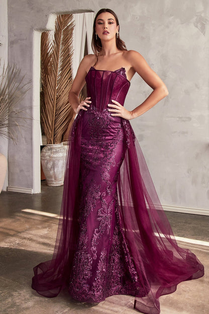 J858 - Ladivine by Cinderella Divine Dress - PROMPARTY