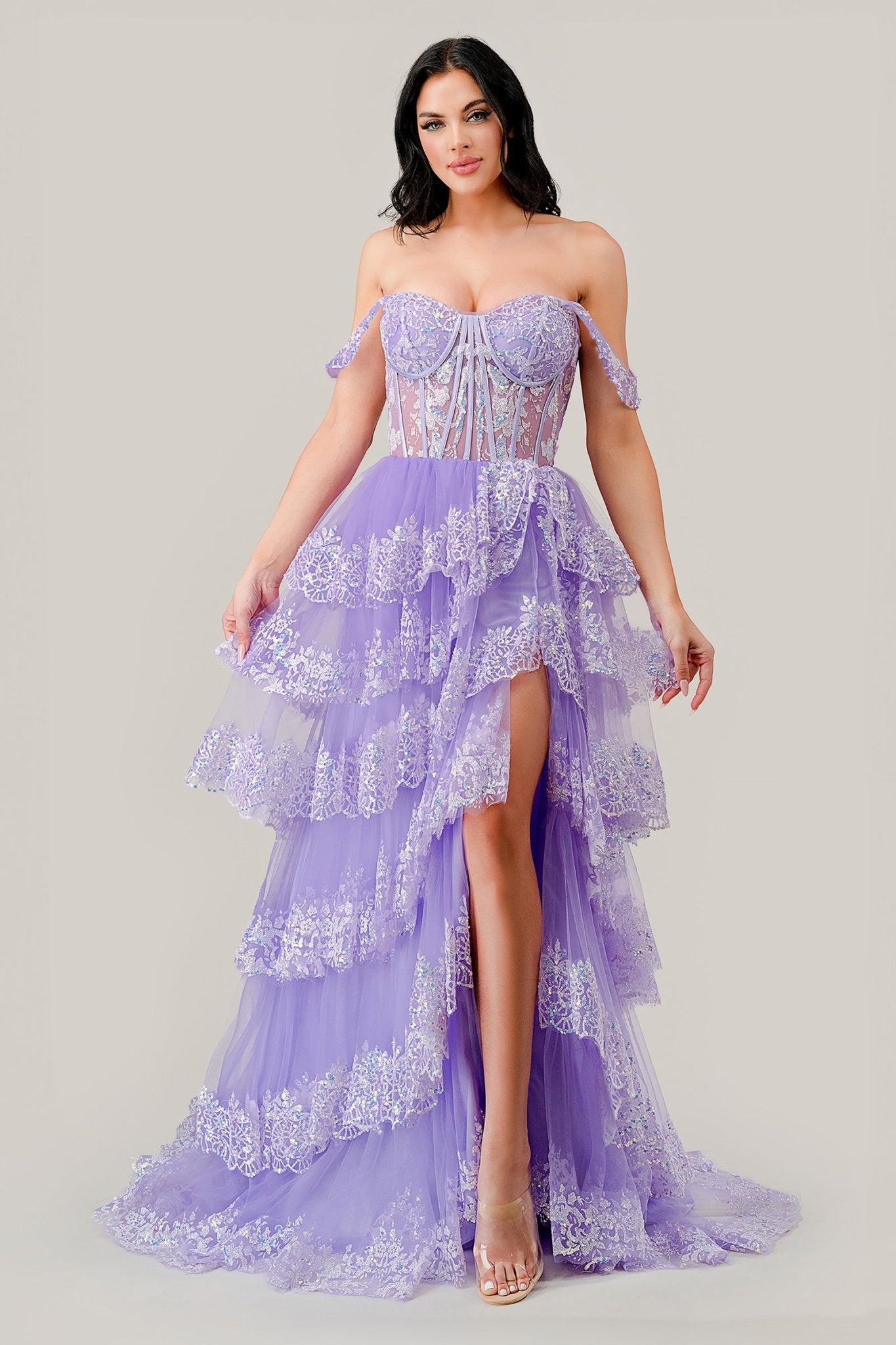 KV1110 - Ladivine by Cinderella Divine Dress - PROMPARTY